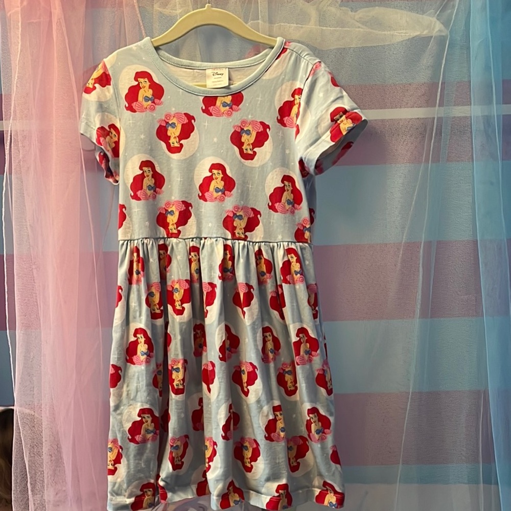 Hanna Andersson Little Mermaid skater dress